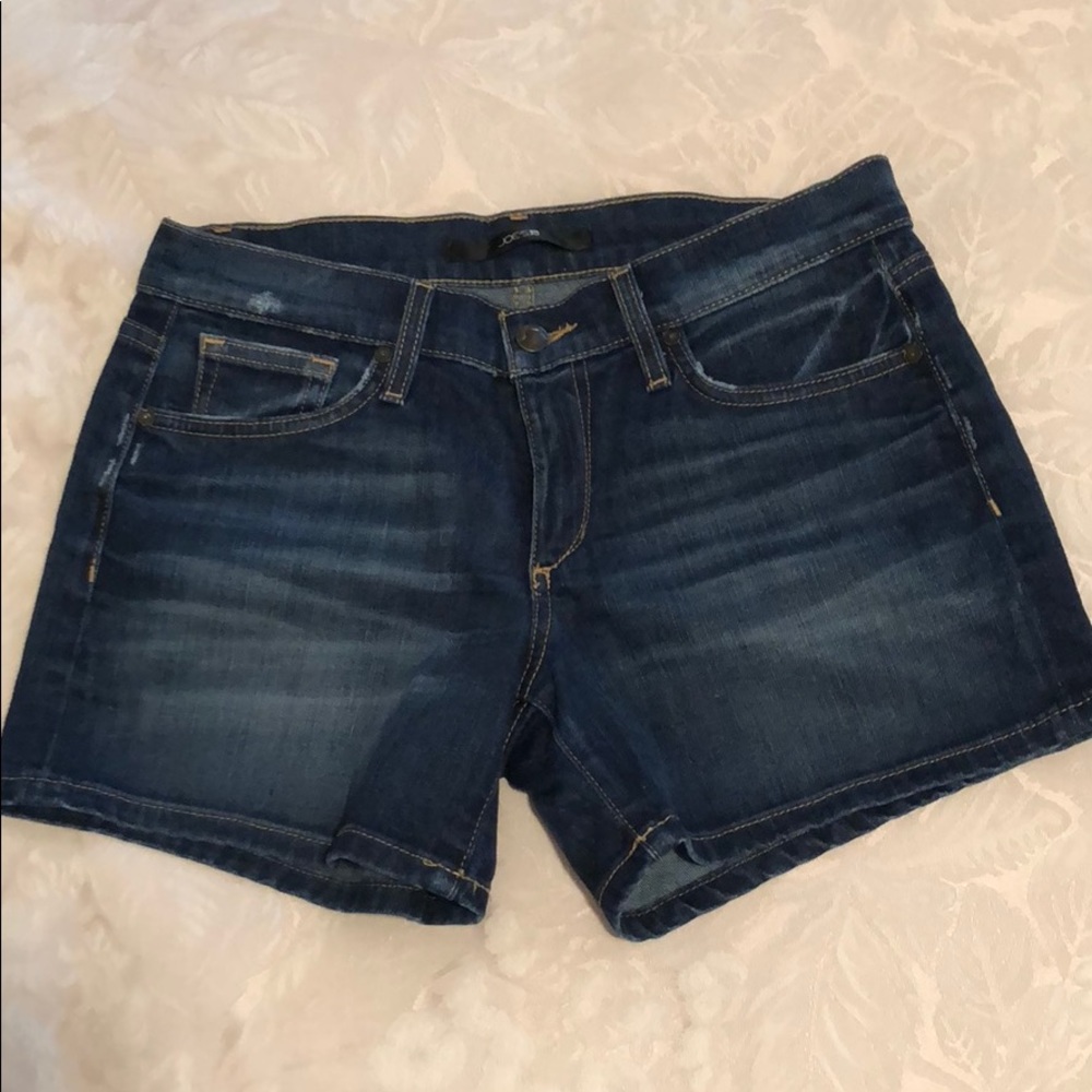 Dark Wash Joe’s Jean Shorts